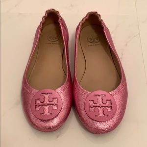 Tory Burch Shoes - Tory Burch bougainvillea pink flats Tory Burch Shoes - Tory Burch bougainvillea pink flats